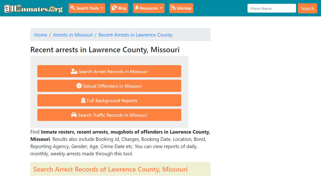 Recent arrests in Lawrence County, Missouri | Mugshots, Rosters ...