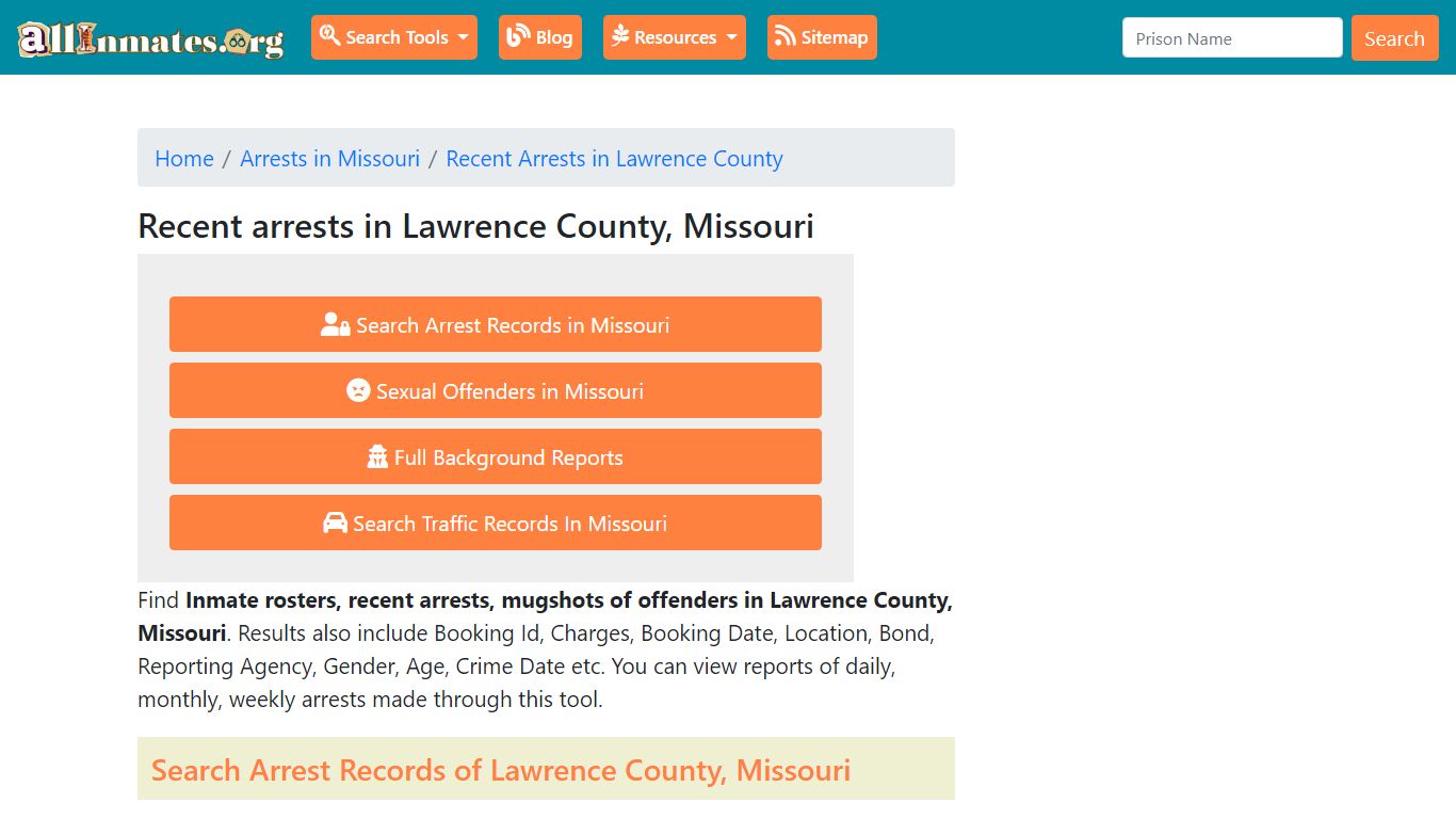 Recent arrests in Lawrence County, Missouri | Mugshots, Rosters ...